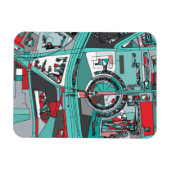 Magnet Flexible Carte Berlin, Allemagne (Horizontal)