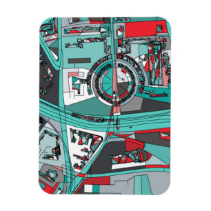Magnet Flexible Carte Berlin, Allemagne
