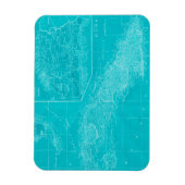 Magnet Flexible Carte Blue Cuba (Vertical)