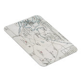 MAGNET FLEXIBLE CARTE BOSTON-CONCORD, 1775 (Côté Droit)