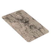 Magnet Flexible Carte, Cartographie, Géographie, Mer Méditerranée (Côté Droit)