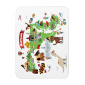 Magnet Flexible Carte Cartographique du Maryland (Vertical)