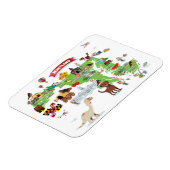 Magnet Flexible Carte Cartographique du Maryland (Côté Gauche)