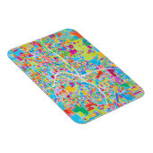Magnet Flexible Carte colorée Atlanta (Côté Droit)