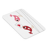 Magnet Flexible Carte d'amour pour les oiseaux (Côté Droit)