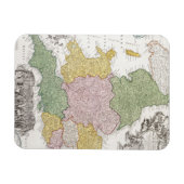 Magnet Flexible Carte d'Angleterre | 1760 (Horizontal)