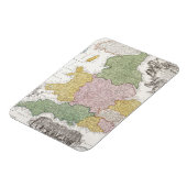 Magnet Flexible Carte d'Angleterre | 1760 (Côté Gauche)