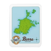 Magnet Flexible Carte de Barra Écosse (Vertical)