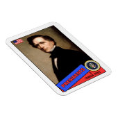 Magnet Flexible Carte de baseball Franklin Pierce (Côté Droit)