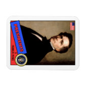 Magnet Flexible Carte de baseball Franklin Pierce (Horizontal)