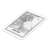 Magnet Flexible Carte de Boston (Côté Gauche)
