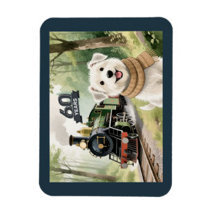 Magnet Flexible Carte de célébration Sifflet & Cabriole