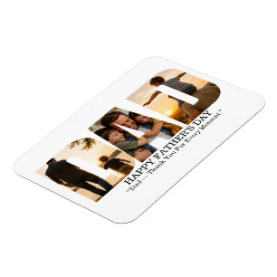 Magnet Flexible Carte de collage de photos personnalisée pour la f