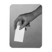 Magnet Flexible Carte de détention pour femme (Vertical)