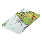 Magnet Flexible Carte de Dubaï (Côté Gauche)