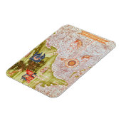 Magnet Flexible Carte de Floride et Antilles (Côté Gauche)