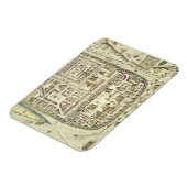 Magnet Flexible Carte de Jérusalem et des environs, de 'C (Côté Gauche)