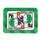 Magnet Flexible Carte de jeu Chibi Joker (Horizontal)