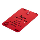 Magnet Flexible Carte de jour Valentines (Côté Gauche)
