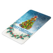Magnet Flexible Carte de Joyeux Noël (Côté Gauche)