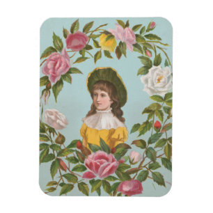Magnet Flexible Carte de la Saint-Valentin vintage allemande kitsc
