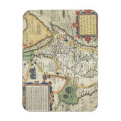 Magnet Flexible Carte de l'Afrique et de la péninsule arabique (Vertical)