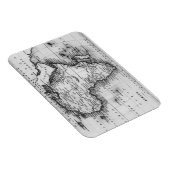 Magnet Flexible Carte de l'Afrique | Gravé par Thomas Stirling (Côté Droit)