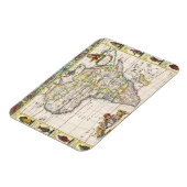 Magnet Flexible Carte de l'Afrique | Nouvelle-Afrique (Côté Gauche)