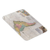 Magnet Flexible Carte de l'Amérique du Sud 3 (Côté Droit)
