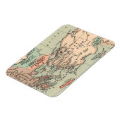 Magnet Flexible Carte de l'Empire byzantin antique (Côté Gauche)