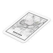 Magnet Flexible Carte de Madison (Côté Gauche)