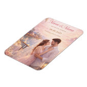 Magnet Flexible carte de mariage (Côté Gauche)