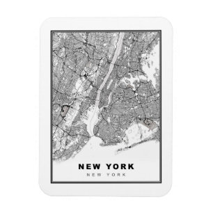 Magnet Flexible Carte de New York