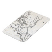 Magnet Flexible Carte de New York et de ses environs (Côté Gauche)