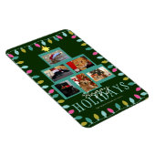 Magnet Flexible Carte de Noël Arbre et Lumières (Côté Droit)