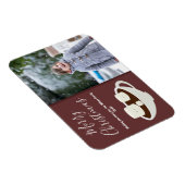 Magnet Flexible Carte de Noël au chocolat chaud (Côté Droit)