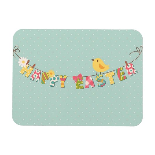 Magnet Flexible Carte de Pâques très agréable (Horizontal)