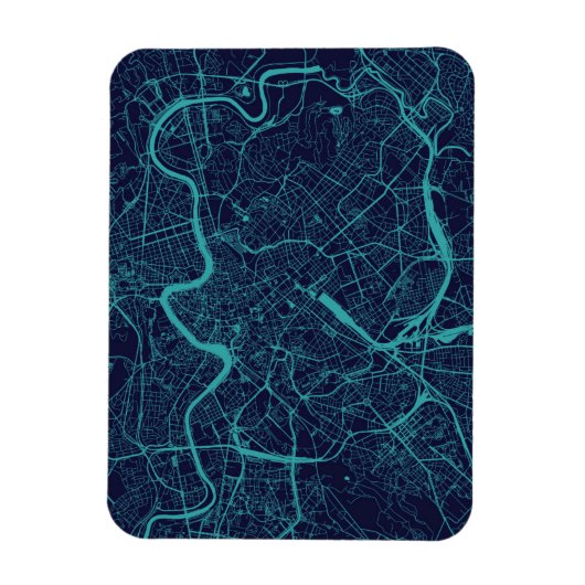 Magnet Flexible Carte de Rome (Vertical)