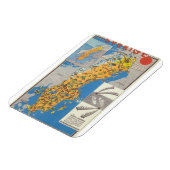 Magnet Flexible Carte de Suède (Côté Gauche)