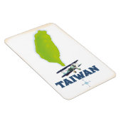 Magnet Flexible Carte de Taïwan (Côté Droit)