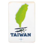 Magnet Flexible Carte de Taïwan (Vertical)