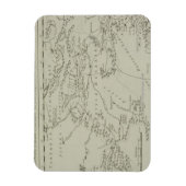 Magnet Flexible Carte de Tartaria en Chine (Vertical)