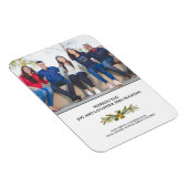 Magnet Flexible Carte de vacances d'entreprise Photo Company (Côté Droit)