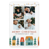 Magnet Flexible Carte de vacances Retro (Vertical)