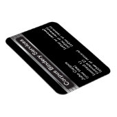 Magnet Flexible Carte de visite magnétique des services de liaison (Côté Droit)
