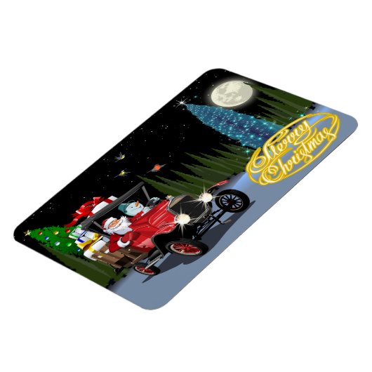 Magnet Flexible Carte de voeux de Noël (Côté Gauche)