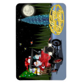 Magnet Flexible Carte de voeux de Noël (Vertical)