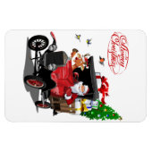 Magnet Flexible Carte de voeux de Noël (Horizontal)