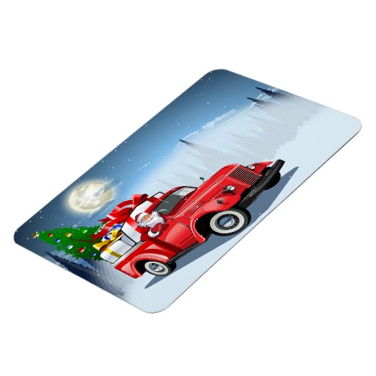 Magnet Flexible Carte de voeux de Noël (Côté Gauche)
