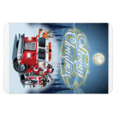 Magnet Flexible Carte de voeux pour Noël (Horizontal)